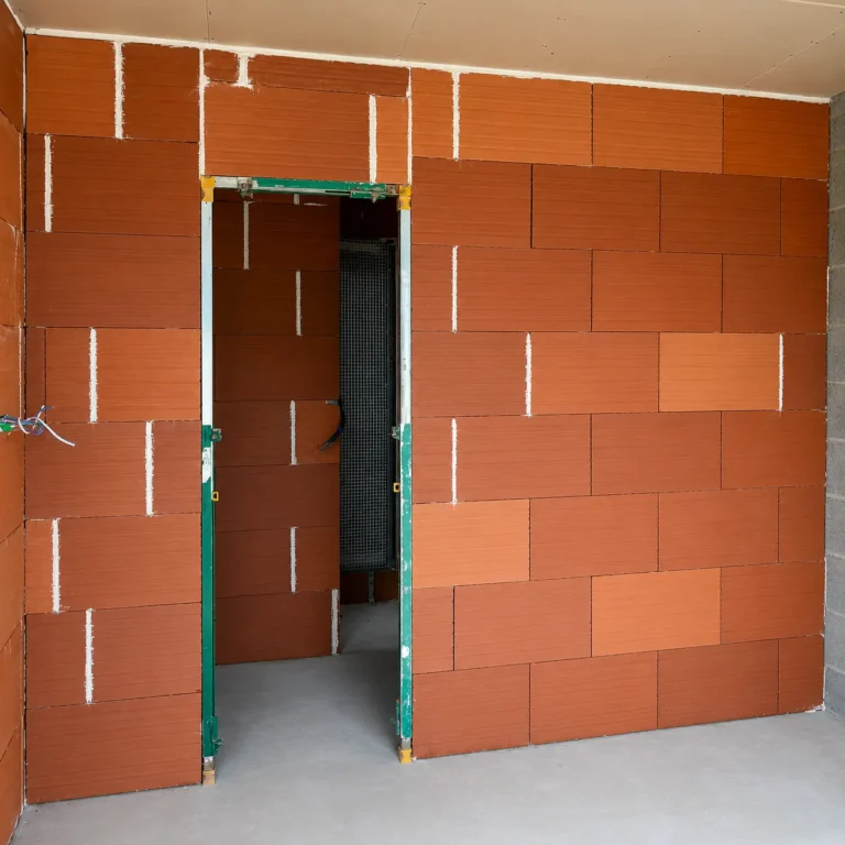 construction maison neuve - brique alveolaire
