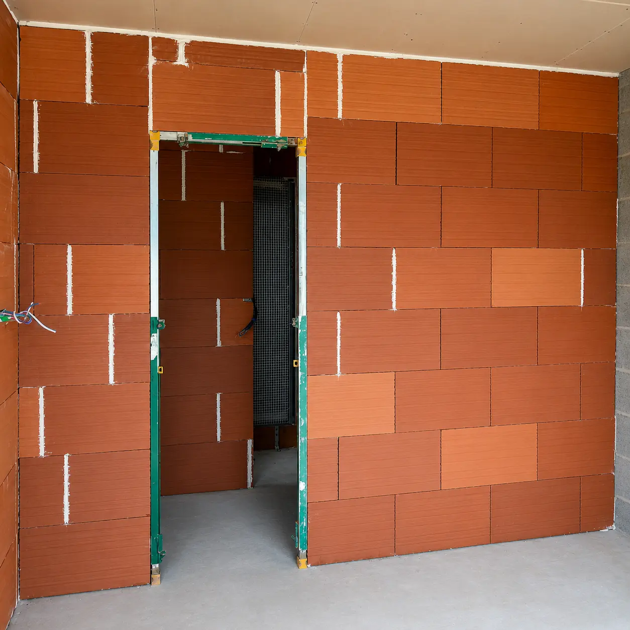 construction maison neuve - brique alveolaire
