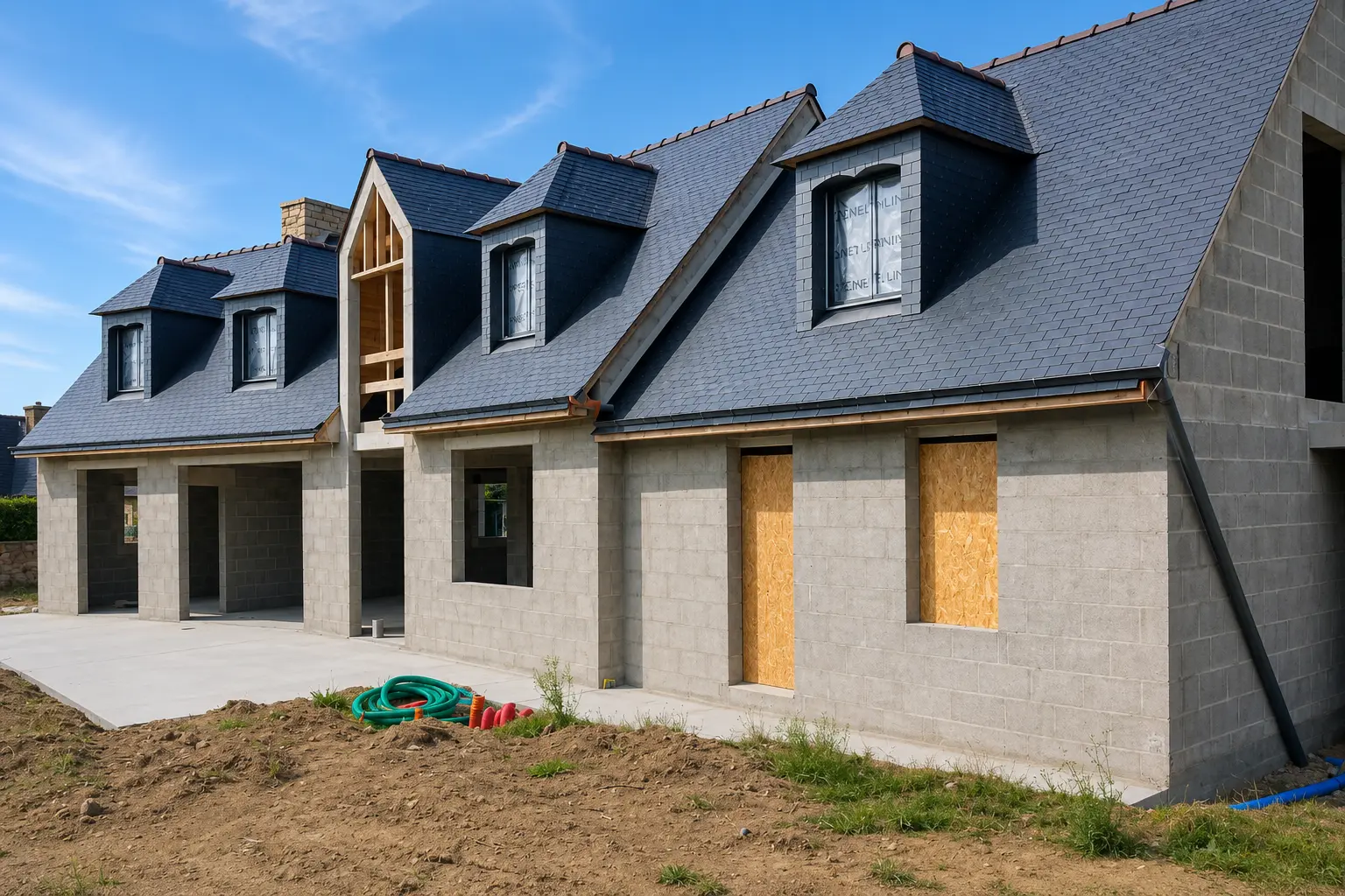 construction maison neuve - construction