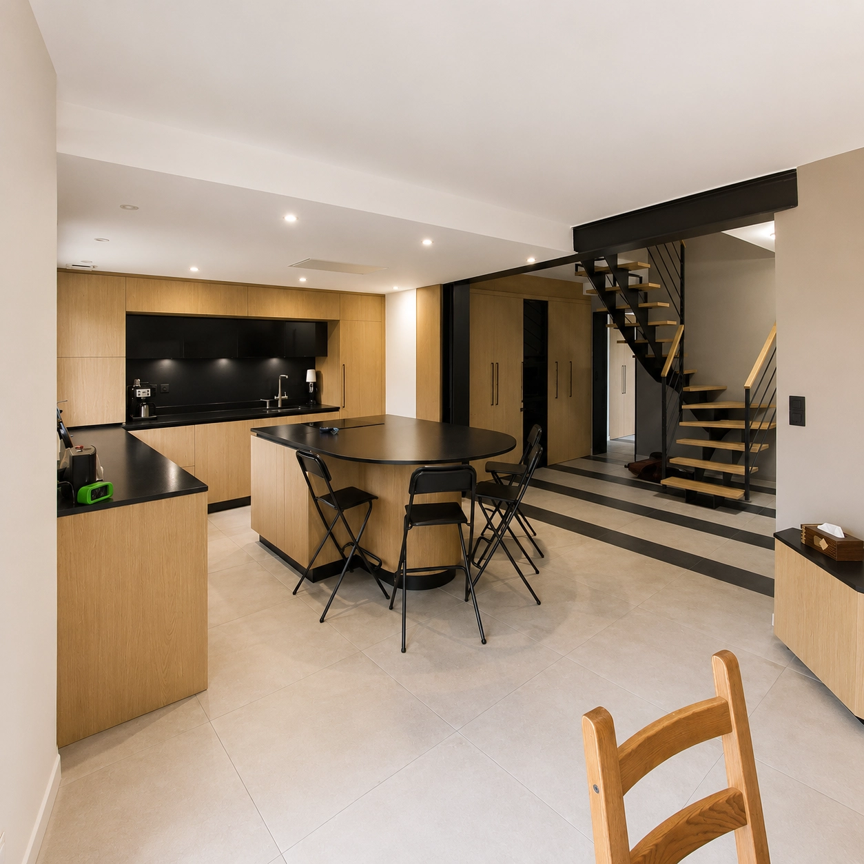 rénovation complète maison - cuisine