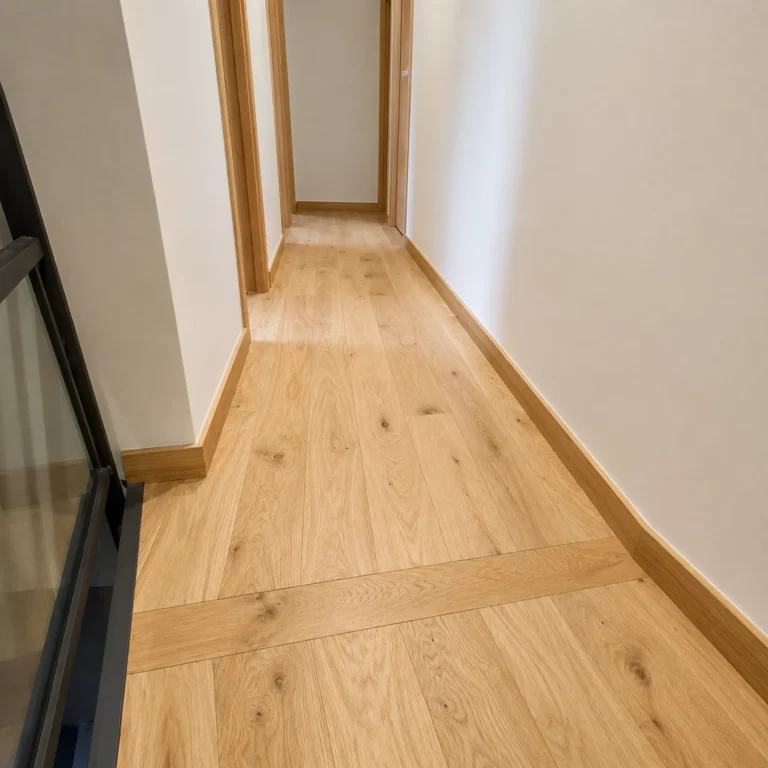 rénovation complète maison - finitions bois
