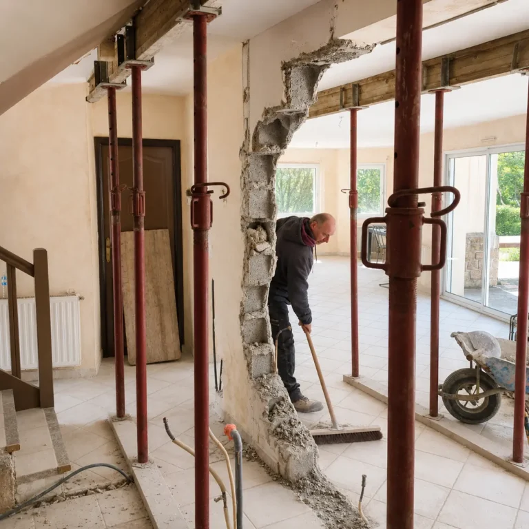 rénovation complète maison - intervention
