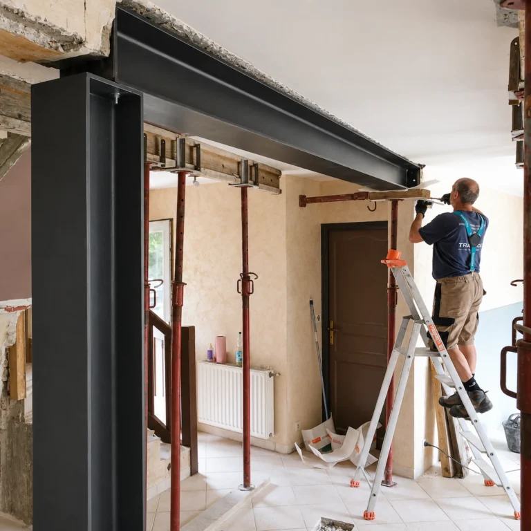 rénovation complète maison - ouverture